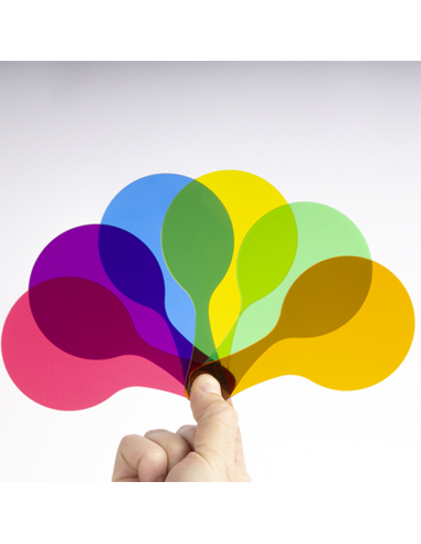 Paletas de Colores 6 uds APLI