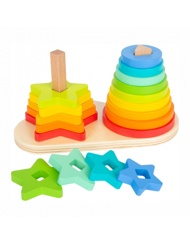 Juego Encajable Arcoíris