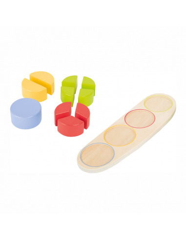 Juego Círculos Fraccionados Educate