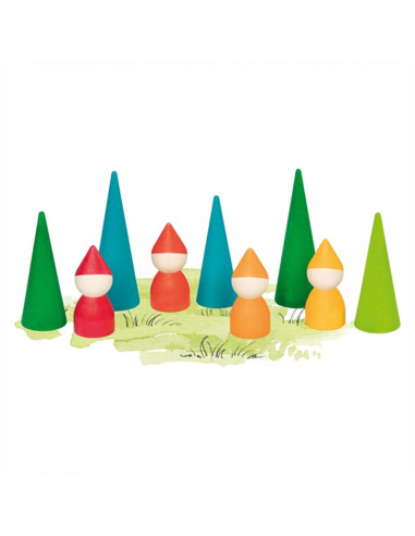 Pequeño Bosque con Gnomos Goki