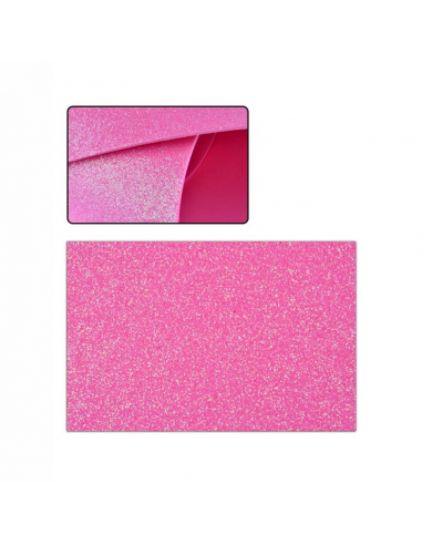 Goma Eva con Purpurina 40X60 cm Colores