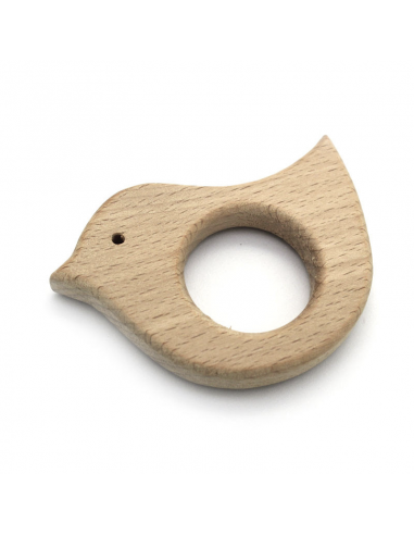 Pieza De Madera En Forma De Pájaro Retro
