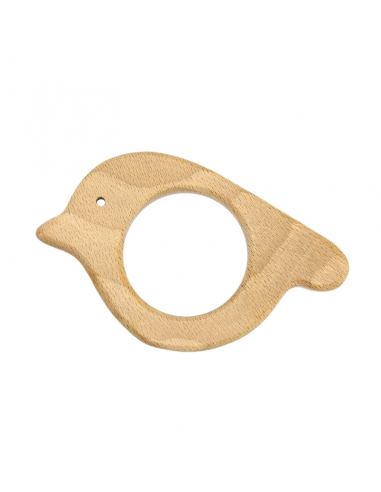 Pieza De Madera En Forma De Pájaro