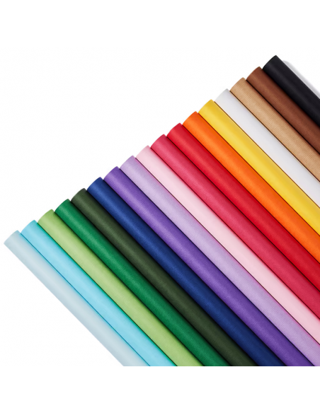 Papel Kraft Verjurado Sadipal Fusión Rollo 1x5m Colores Surtidos