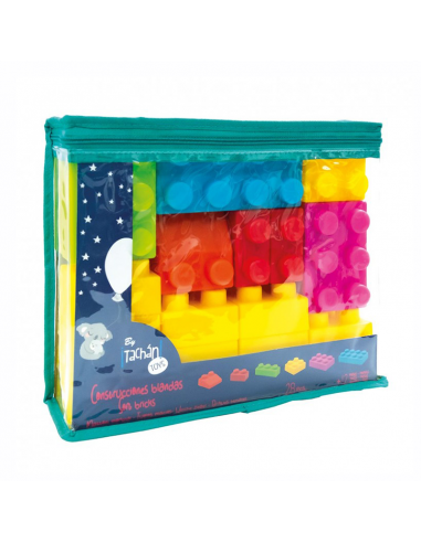 Juego de Construcciones Blandas Tachán 28 pzas