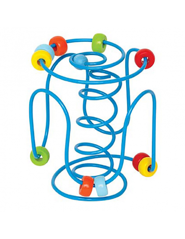 Juego Laberinto de Bolas de Colores Hape