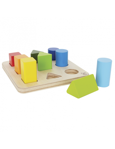 Juego de Madera Encajable Colores Y formas Hape
