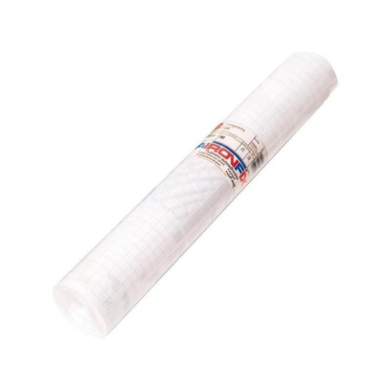 Plástico Adhesivo AIRONFIX Transparente 0,45x3m Removible