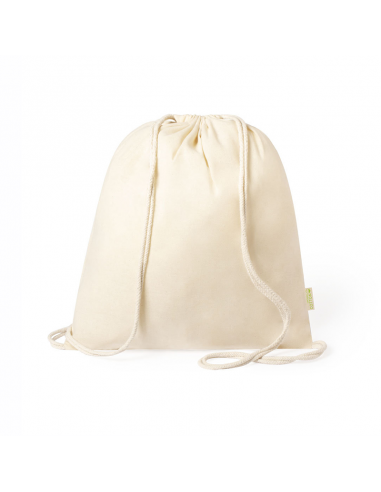 Mochila de Algodón Orgánico con Cuerdas