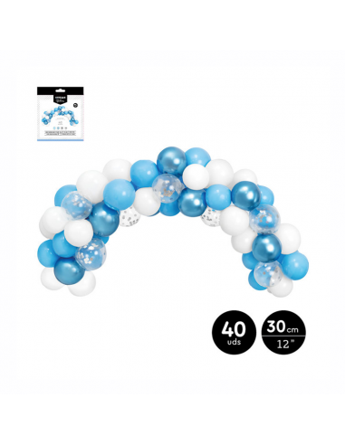 Set Arco de Globos de Látex 40 Uds 2.5m