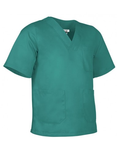 Casaca Sanitaria Cuello V LINK