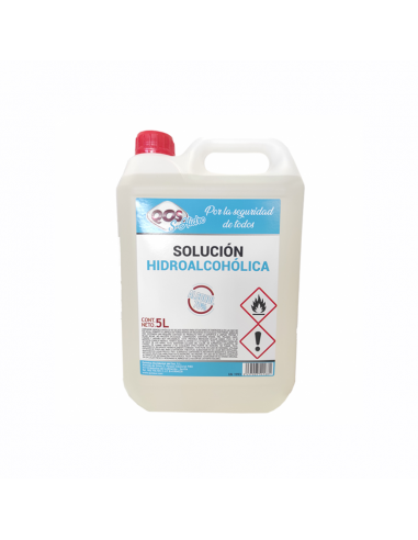 Gel Hidroalcohólico Desinfectante de Manos 5L QOS