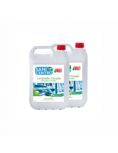 Limpiador Clorado Desinfectante con Lejía 2x5L